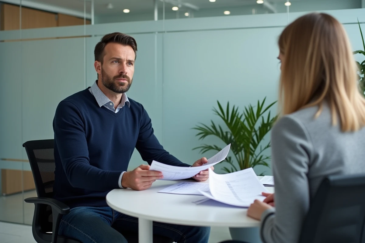 Rendez-vous avec un conseiller en assurance pour comparer les garanties loyer impayé