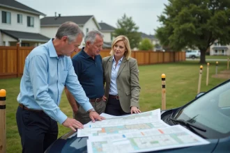 Division parcellaire pour construire plusieurs maisons sur un terrain