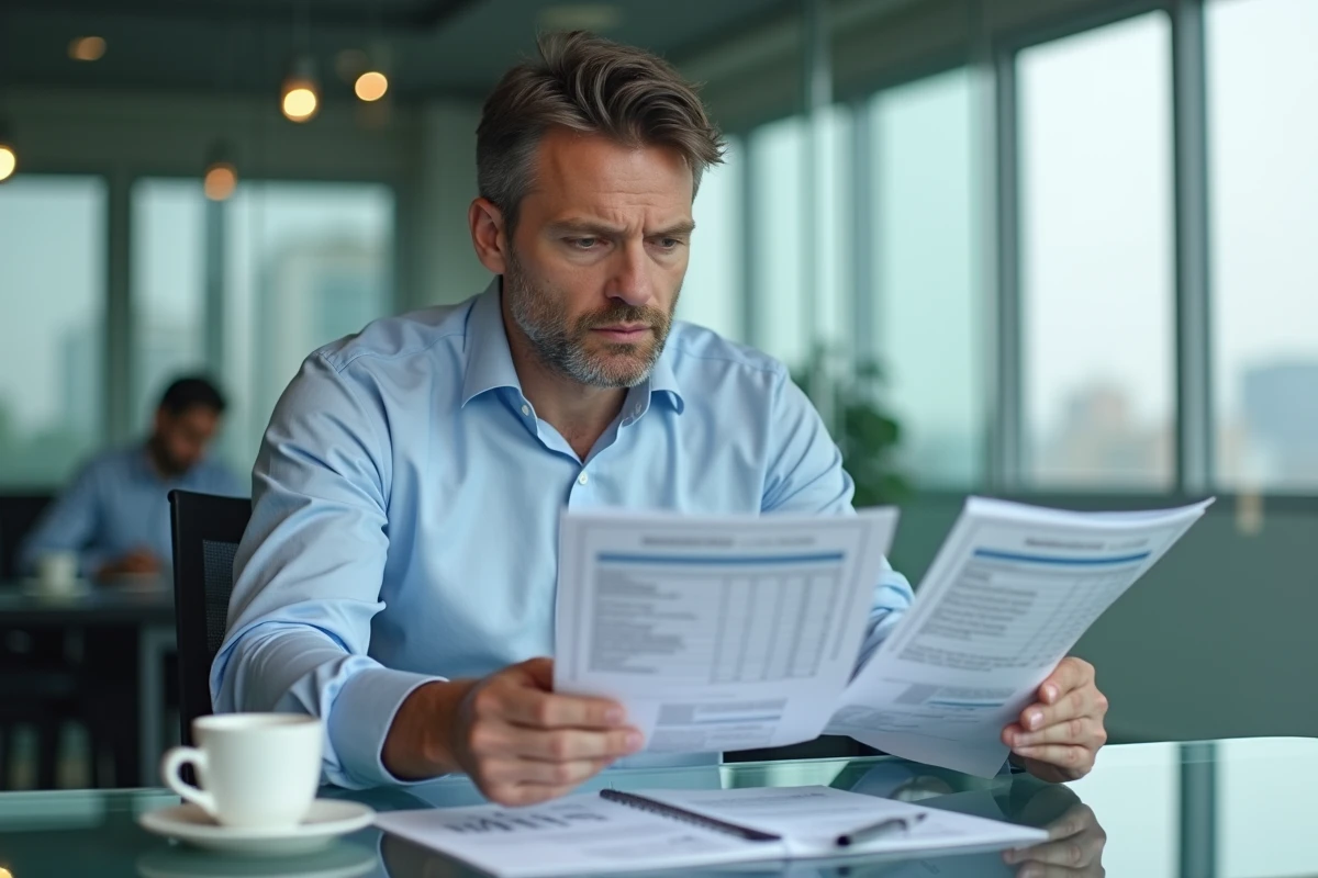 Investisseur immobilier comparant les frais de notaire pour différents volumes d'achat